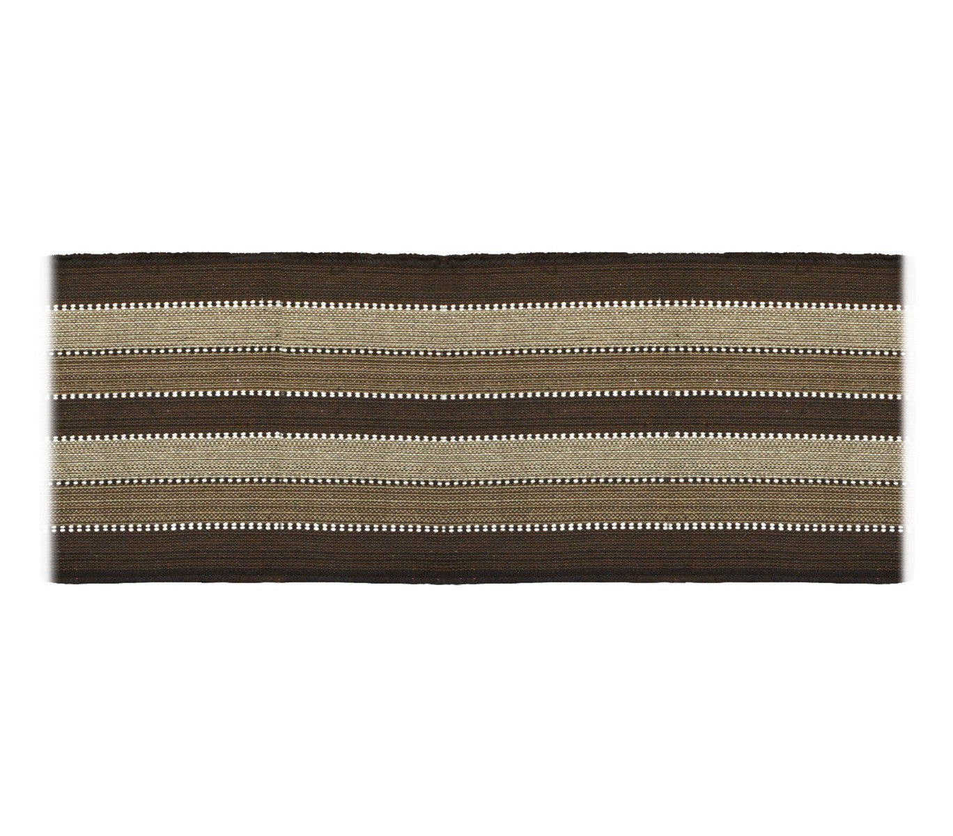 184042 Tapis mod. STRIPES 55 x 230 cm 100% coton idéal salle de bain et cuisine