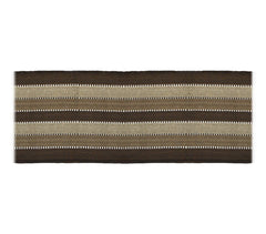 184042 Tapis mod. STRIPES 55 x 230 cm 100% coton idéal salle de bain et cuisine