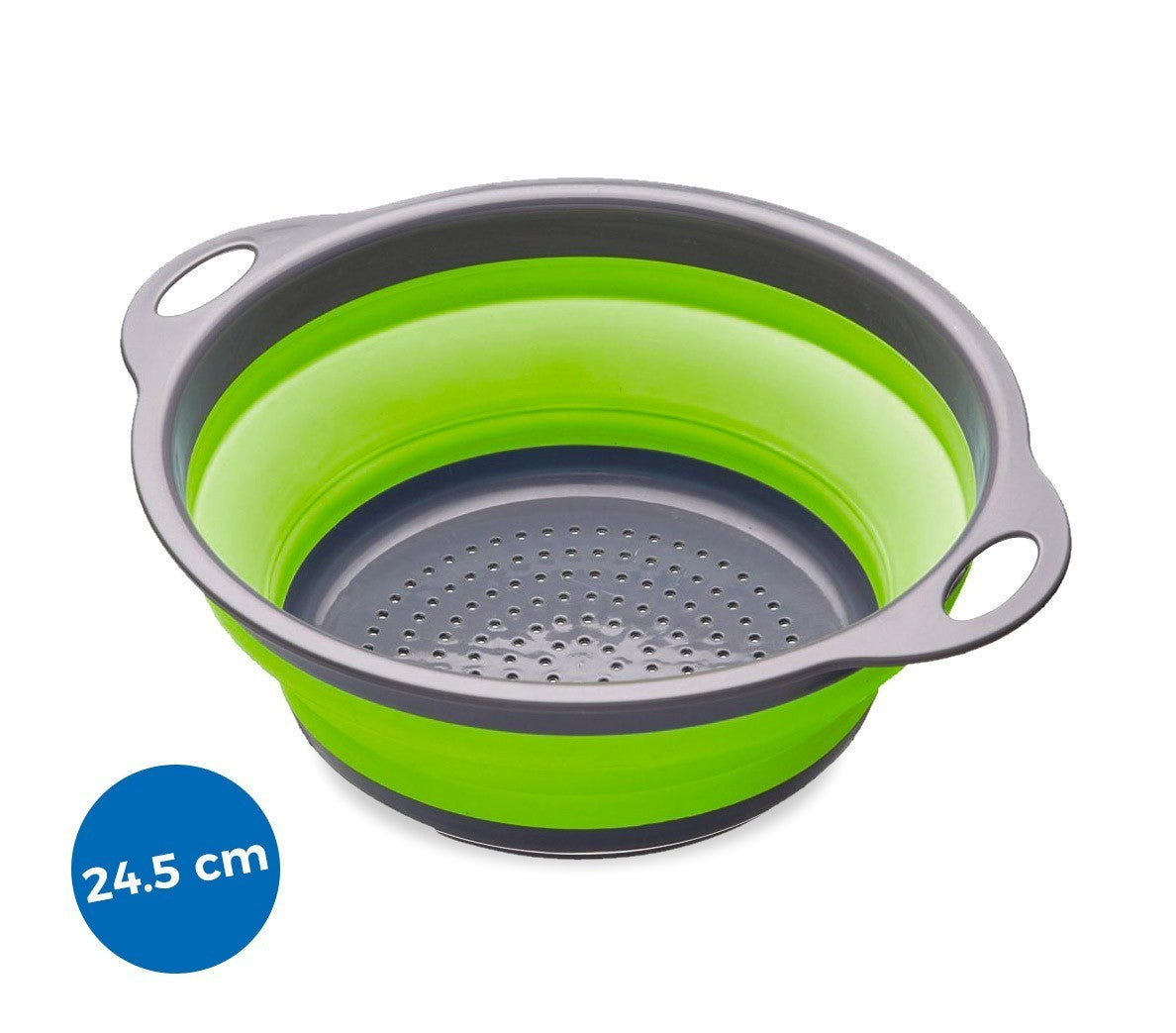 4356 Passoire en silicone pliable pour pâtes et légumes ø 24,5 cm