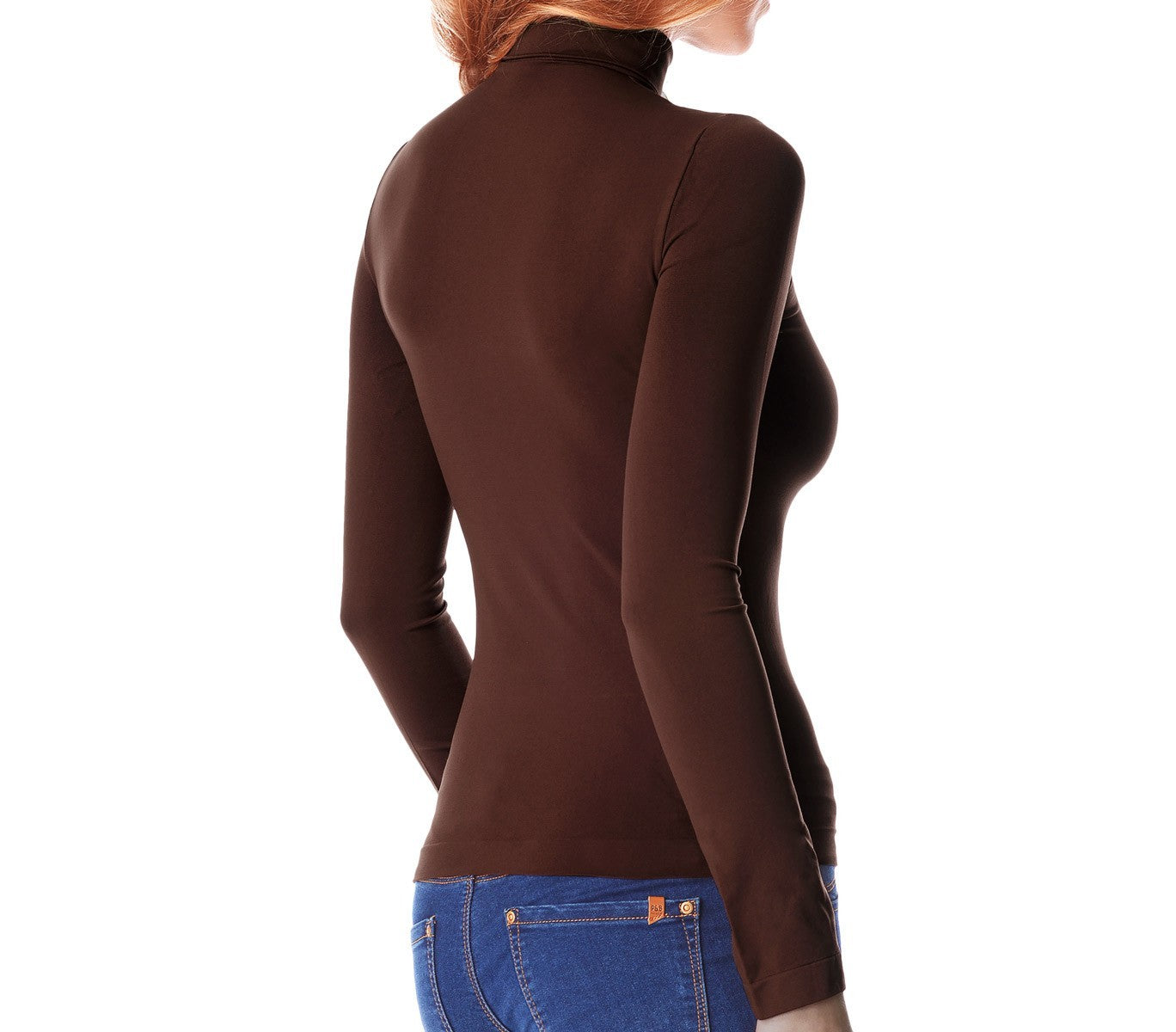 VKA22  sous-pulls col roulé thermiques avec doublure polaire ass. Amber