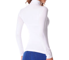 VKA22 Pack 5 sous-pulls col roulé thermiques avec doublure polaire ass. Caren