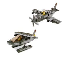 640653 Playset de briques de construction AEREO MILITARE CIGIOKI 144 pièces