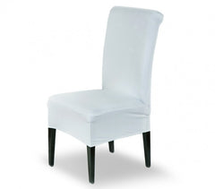 4702 Set de 6 housses de chaise en tissu élastique idéal pour cuisine et salon