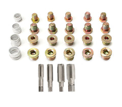 WK-3114 Kit de réparation de filetage de carter d'huile 64 pièces WACKTEK