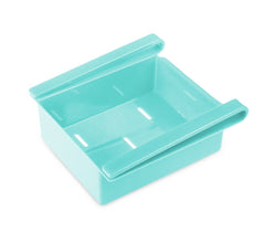 4348 Pack de 4  Tiroirs coulissant de rangement pour réfrigérateur 12x15x5,7 cm