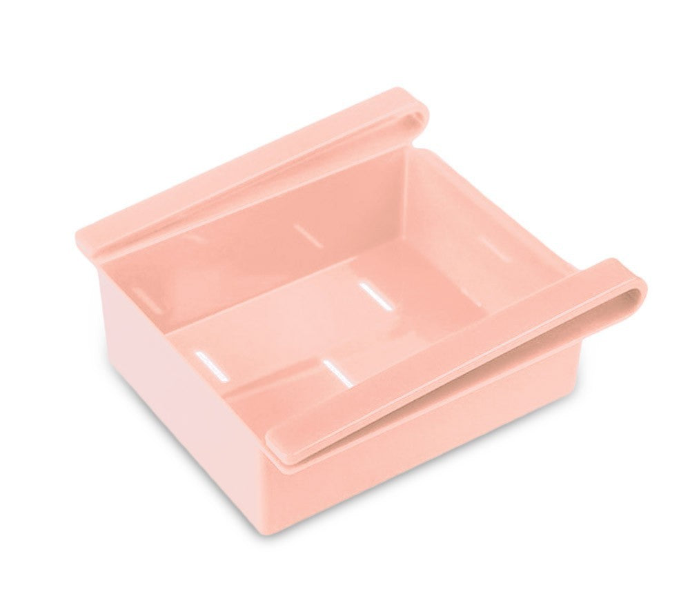 4348 Pack de 4  Tiroirs coulissant de rangement pour réfrigérateur 12x15x5,7 cm