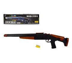 033834 Fusil à bille Cigioki double canon calibre 6 mm avec billes incluses