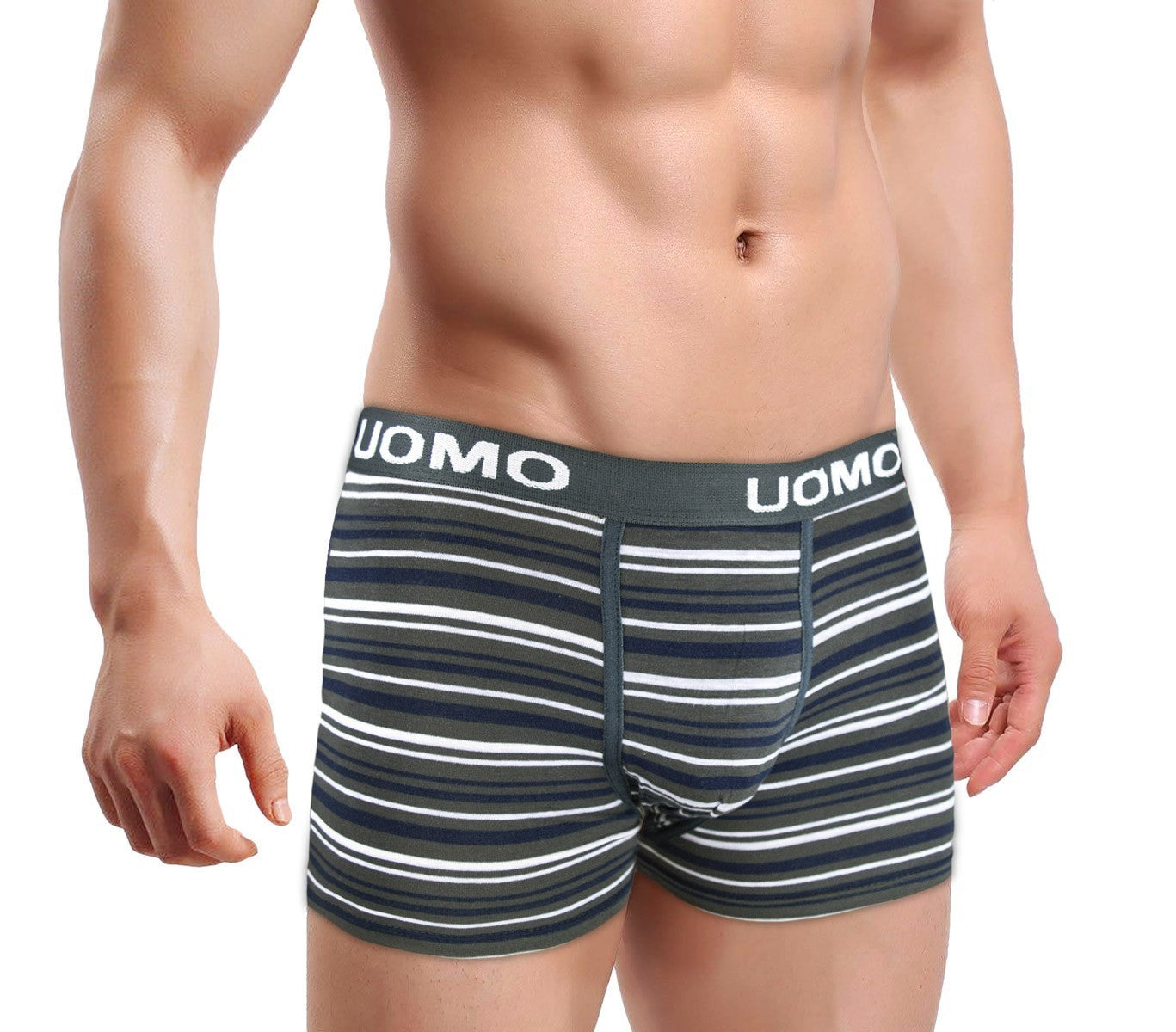 B-104 Pack de 5 boxers rayures pour homme modèle Avantgarde tailles de M au XXXL
