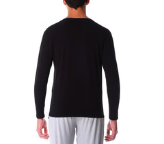 VKA26 Pack de 5 sous-pulls ORLANDO col rond pour homme slim effet thermique