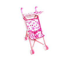 160237  Poussette pour poupée CIGIOKI pliable avec capote 36 x 25 x 53 cm