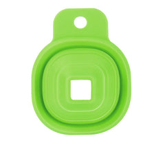 4354 Entonnoir rétractable en silicone gain de place 6 x 5,5 x 1,5 cm