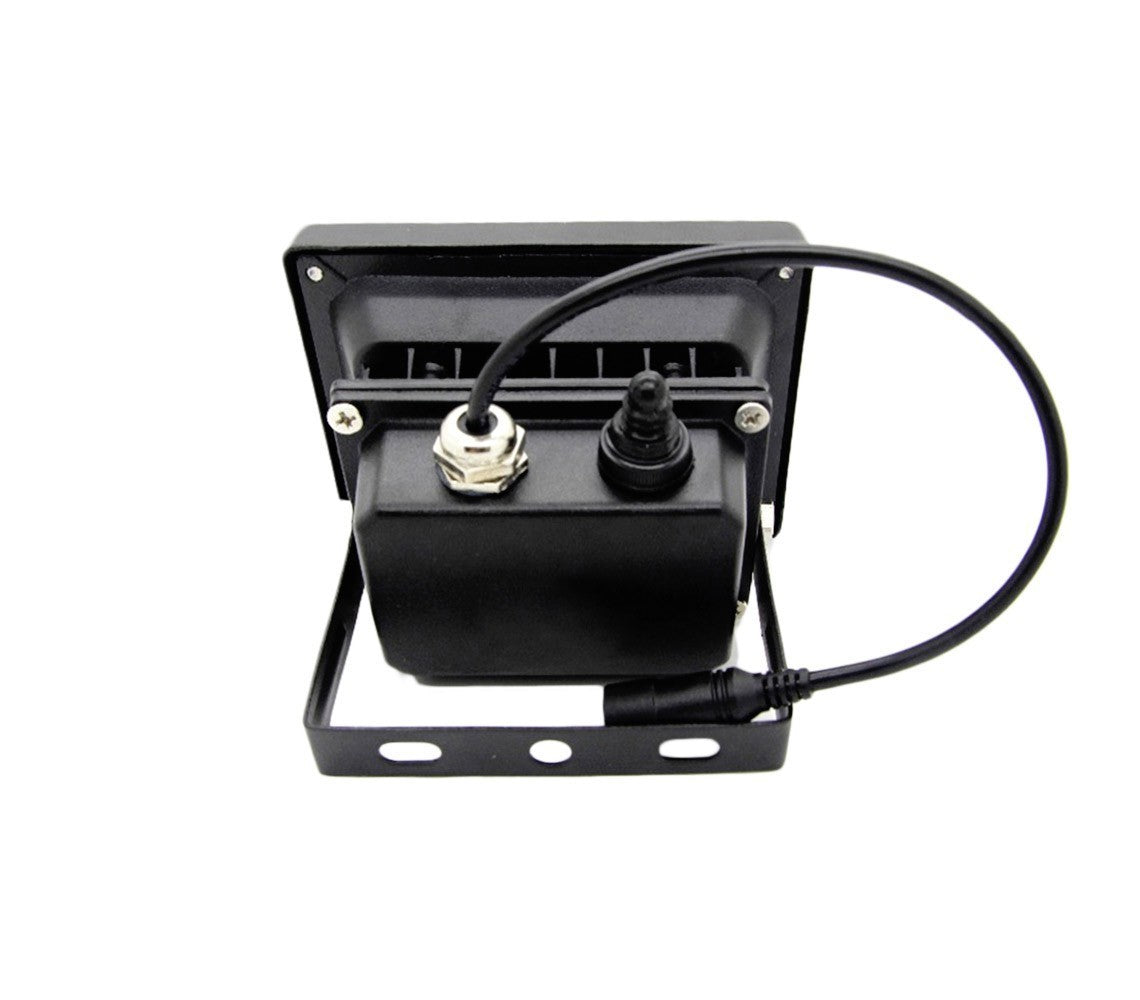 Projecteur LED d’extérieur 10W 370 lumen panneau photovoltaïque lumière froide