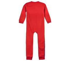 22-1730 Combinaison pyjama pour enfant imprimé CIVIL WAR manches longues polaire