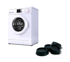 370650 Set de 4 patins anti-vibrations pour machine à laver sèche-linge ø 5,5 cm