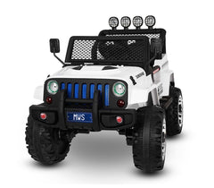 Voiture électrique LT863pour enfant JEEP SPORT 4 roues motrices siège en cuir 