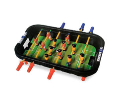 100424 Mini baby-foot de table avec 12 joueurs 6 barres et 2 balles incluses