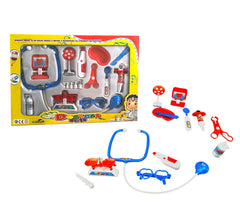 100424 Playset docteur avec 13 accessoires fantastiques jeu éducatif 