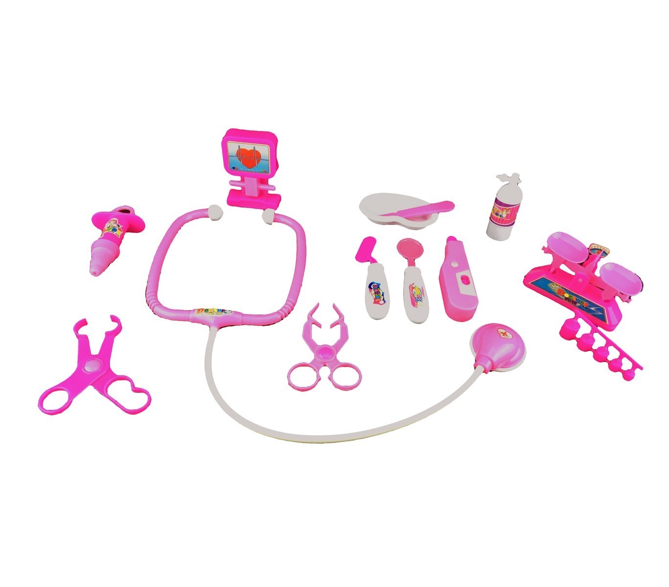 100424 Playset docteur avec 13 accessoires fantastiques jeu éducatif 