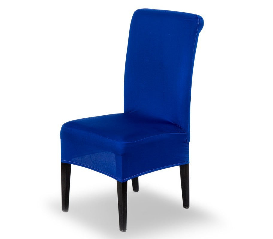 4350 4 Housses de chaise en tissu élastique idéal pour cuisine et salon