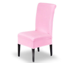 4350 4 Housses de chaise en tissu élastique idéal pour cuisine et salon