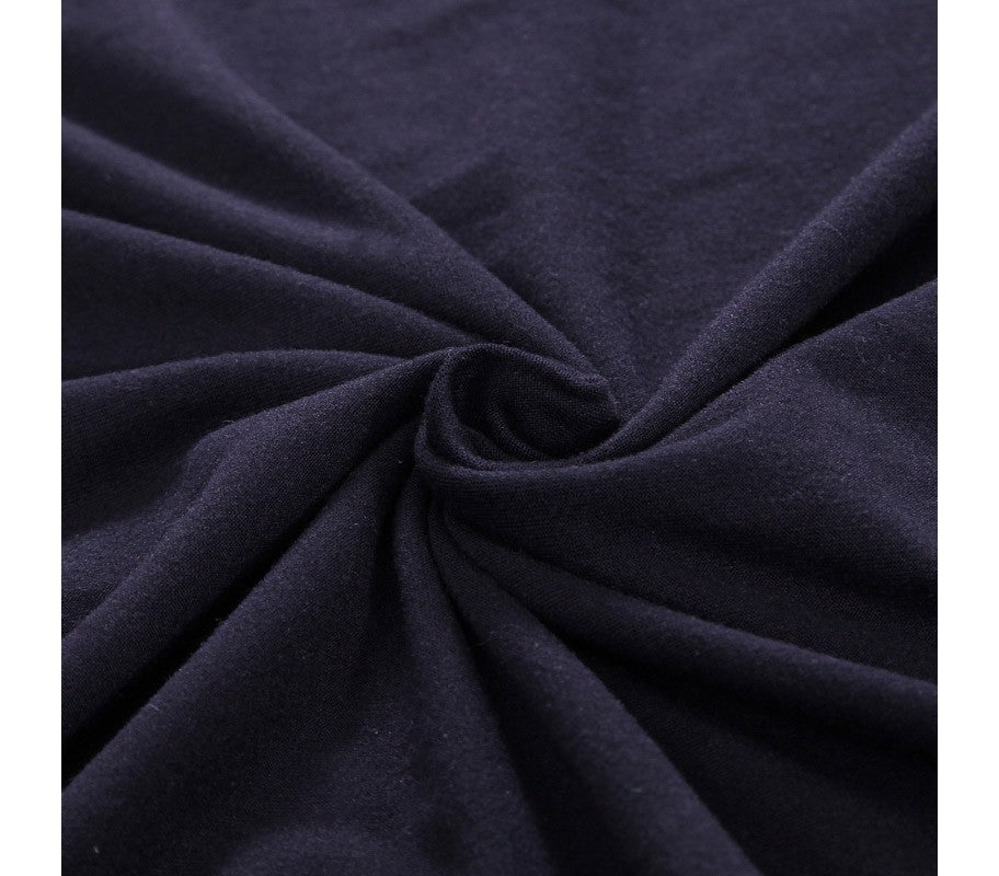 4351 Housse de fauteuil 1 place couleur unie tissu élastique facile à enfiler