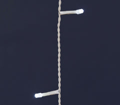 561074A Rideau lumineux de Noël 100 led 1,5 x 1 m lumière froide 8 effets