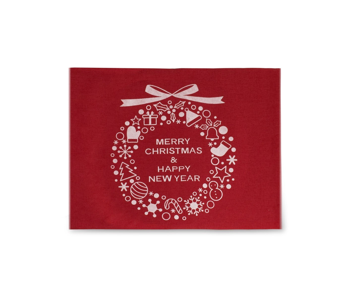 718328 Chemin de table THÈME DE NOËL 28 x 270 cm différents modèles ROUGE
