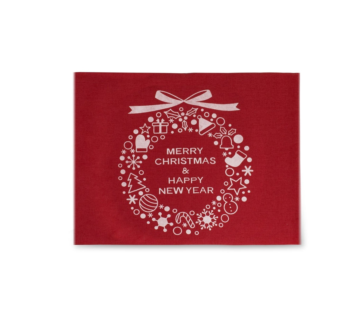 718328 Chemin de table THÈME DE NOËL 28 x 270 cm différents modèles ROUGE