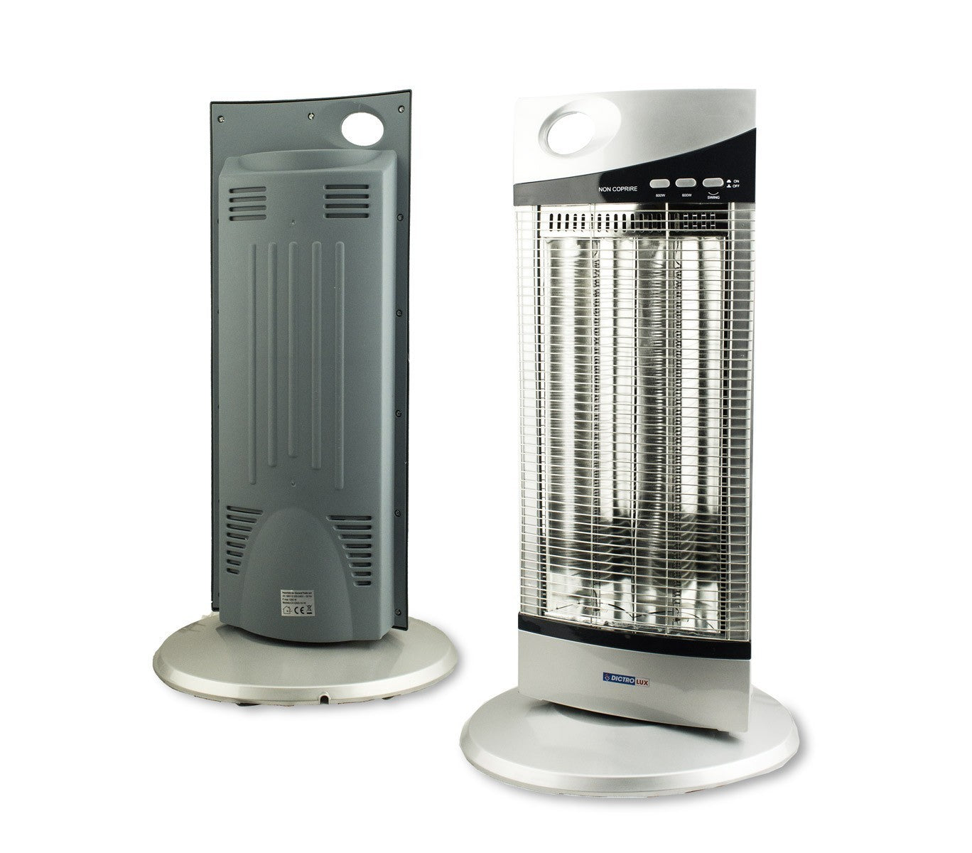 586115 Chauffage fibre de carbone oscillant DICTROLUX économie d'énergie 1200W