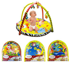 121414 Tapis d'éveil pour bébé CIGIOKI avec des hochets ø 90 x 55 cm