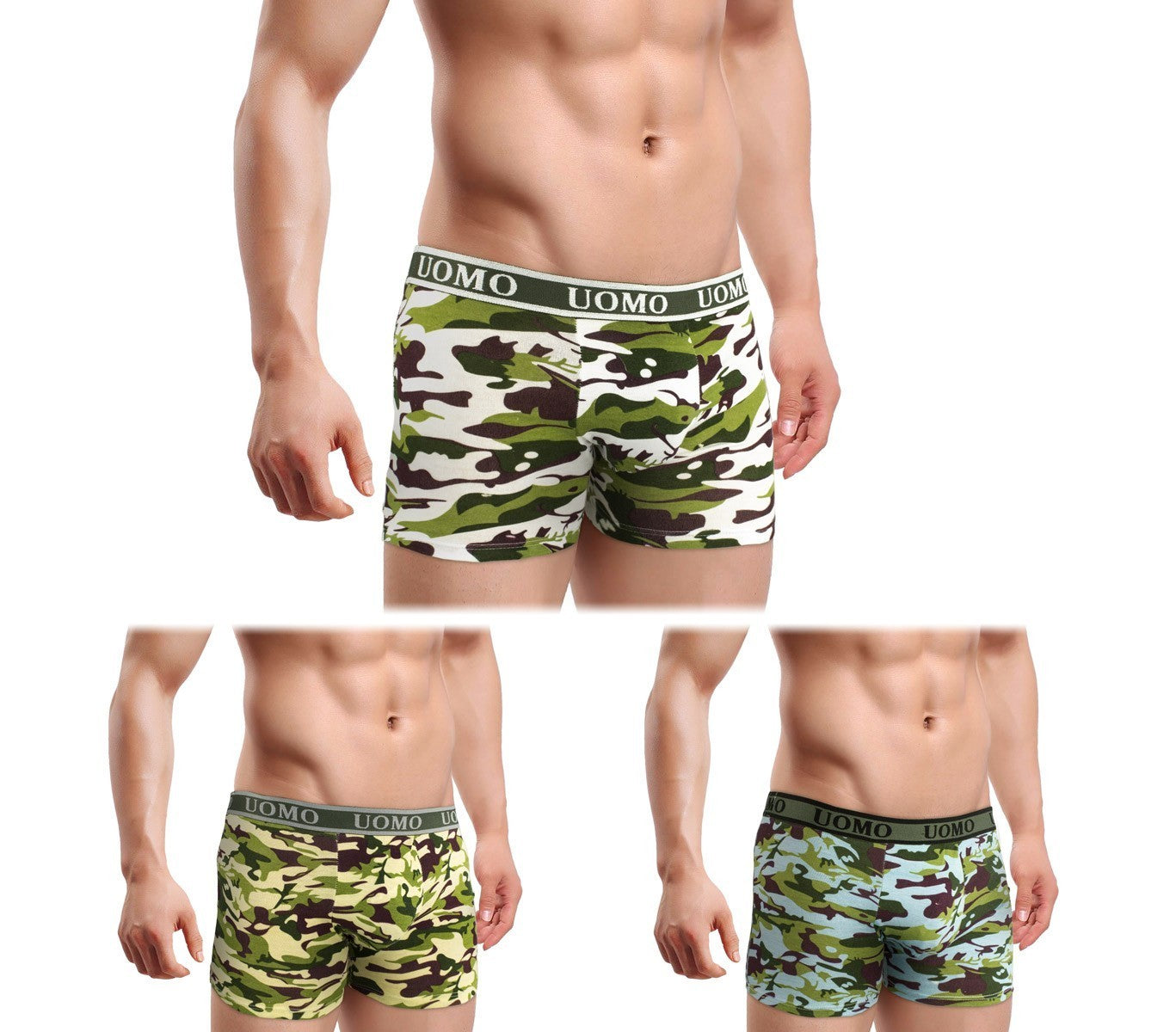 PT6809 Boxer pour homme modèle CAMOUFLAGE tailles disponibles du M au XXXL