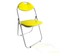 Chaise pliante GT VestiAMO CASA dossier et assise rembourrés finition brillante