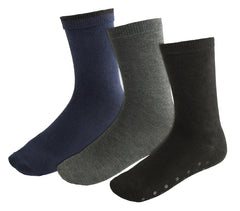 N-829 Lot de 12 paires de chaussettes antidérapantes homme SOCKS taille unique