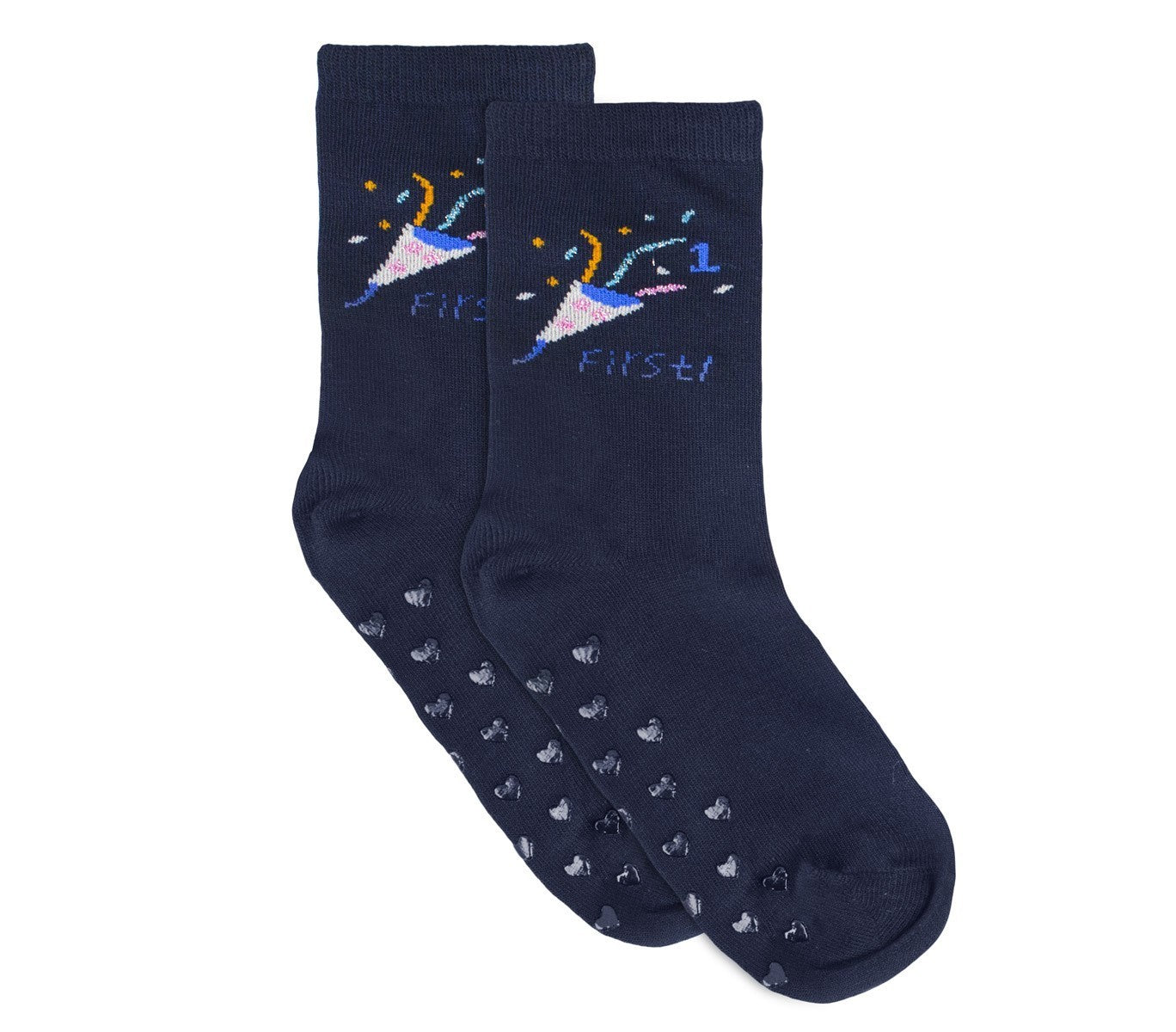 N523 Lot de 6 paires chaussettes antidérapantes fille SHALLY taille unique 32/36