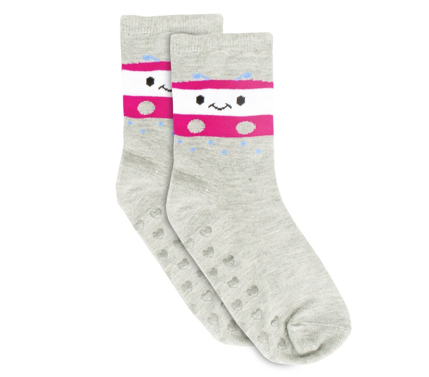 N523 Lot de 6 paires chaussettes antidérapantes fille SHALLY taille unique 27/31