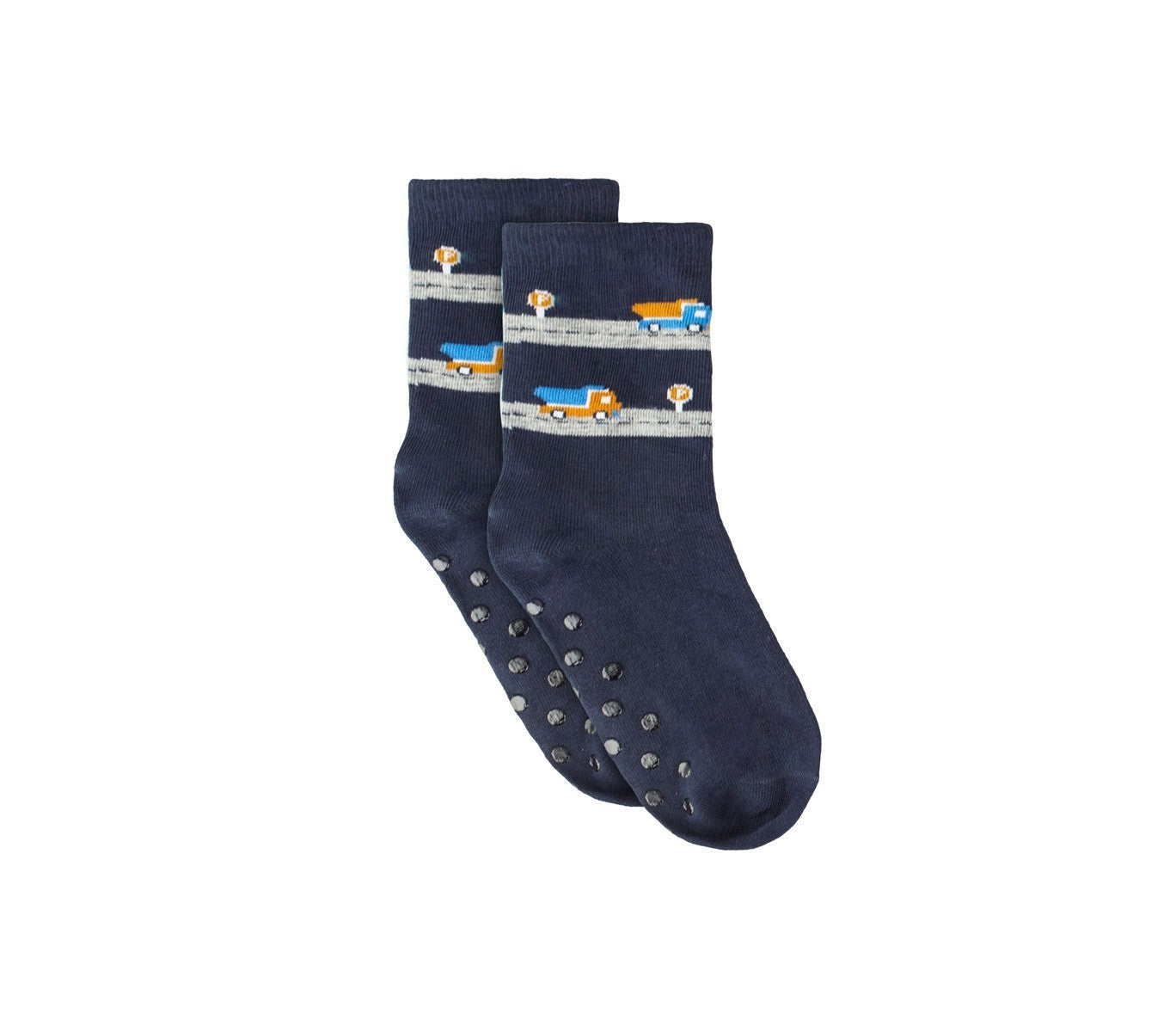 N623 Lot 6 paires chaussettes antidérapantes garçon BABY BOY taille unique 22/26