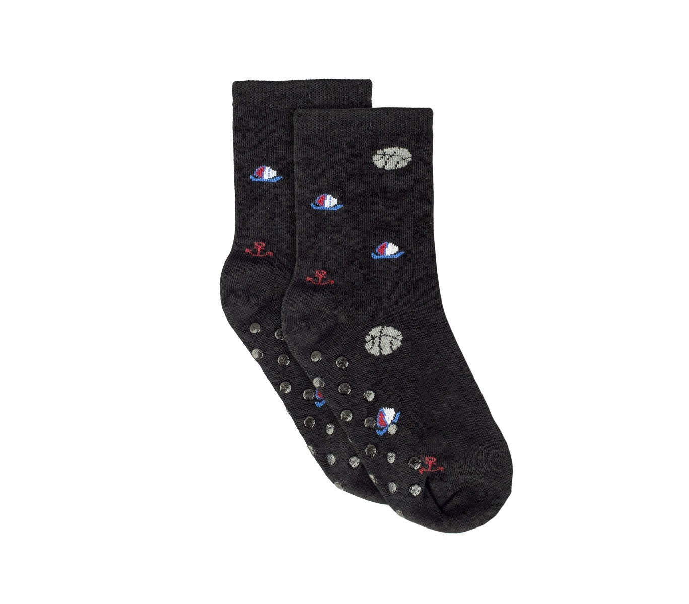 N623 Lot 6 paires chaussettes antidérapantes garçon BABY BOY taille unique 22/26
