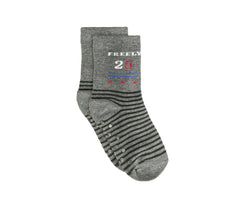 N623 Lot 6 paires chaussettes antidérapantes garçon BABY BOY taille unique 27/31