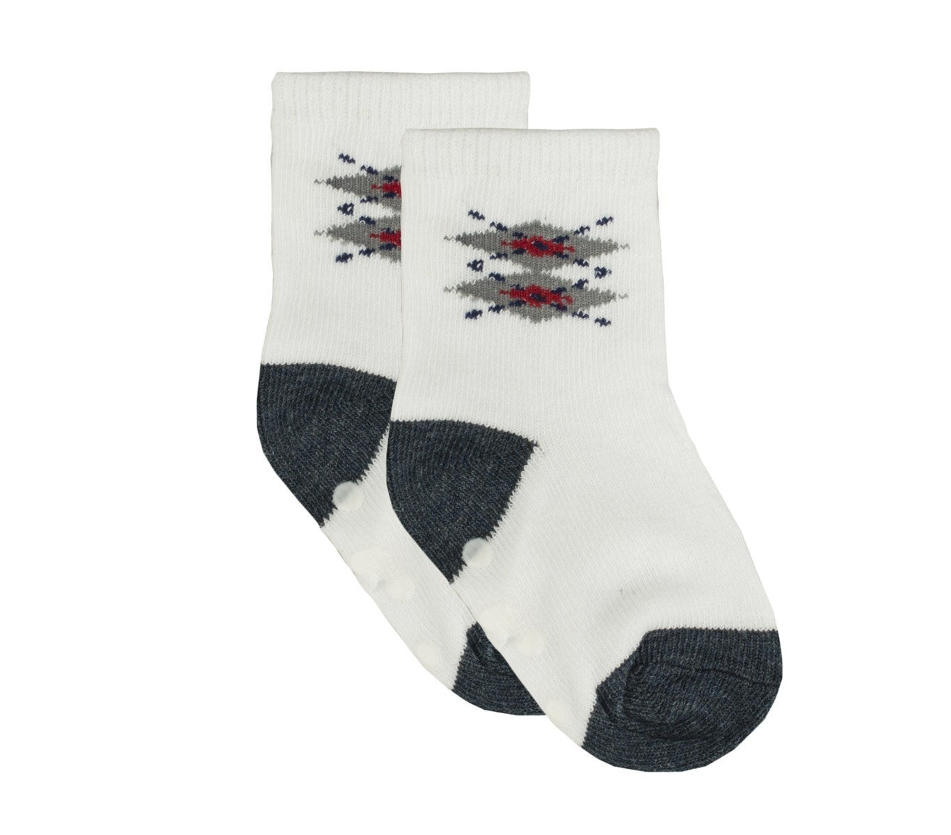 N608 Lot 6 paires chaussettes antidérapantes bébé MOVE BOY tailles 0 à 24 mois