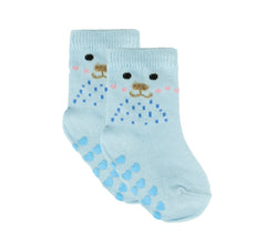 N608 Lot 6 paires chaussettes antidérapantes bébé MOVE GIRL tailles 0 à 24 mois