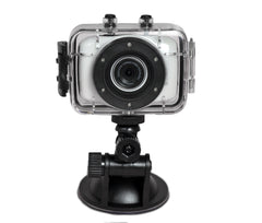 mini caméra imperméable HD 2.0 pouces LCD écran tactile + accessoires de sports