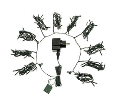 561313 Rideau lumineux Noël 180 led lumière froide pour sapins jusqu'à 180 cm