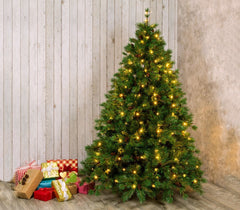 561315 Rideau lumineux Noël 180 led lumière chaude pour sapins jusqu'à 180 cm