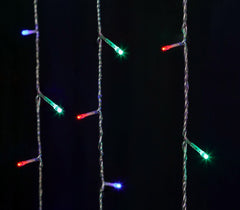 561319 Rideau lumineux Noël 180 led lumière multicolore pour sapin jusqu’à 180cm