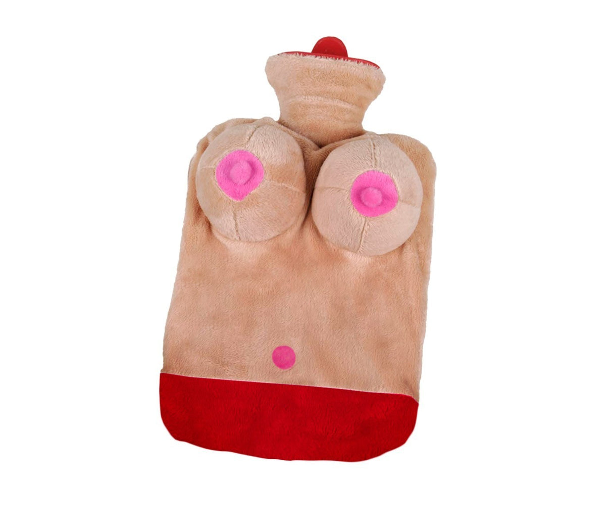 748997 Bouillotte topless seins 3D en peluche enterrement de vie de jeune fille