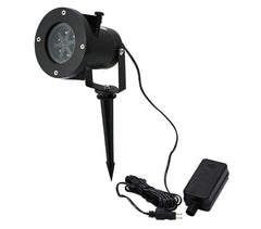 560895 Projecteur laser LED lumineux effet ÉTOILES d'extérieur résistant à l'eau