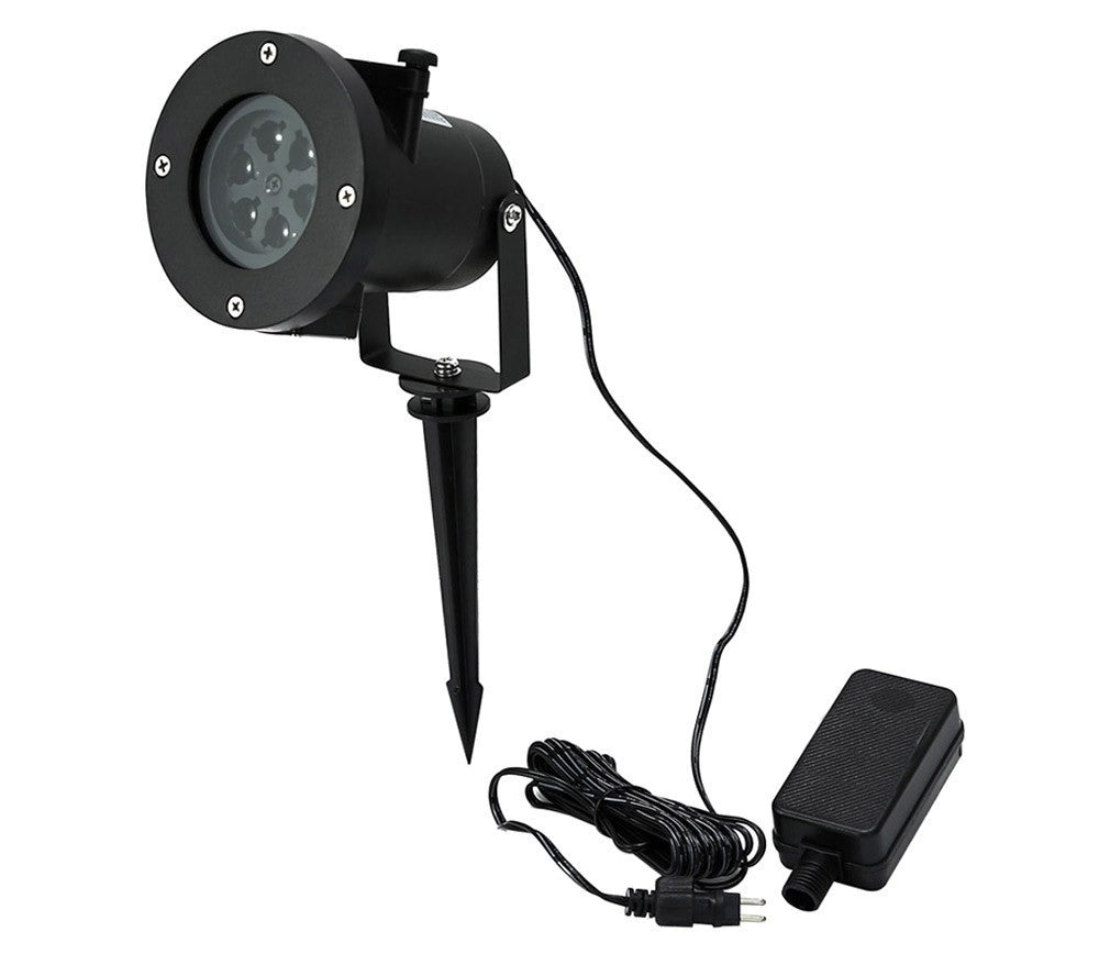 560897 Projecteur laser LED lumineux effet ROUGE ET VERT extérieur IP65 6W
