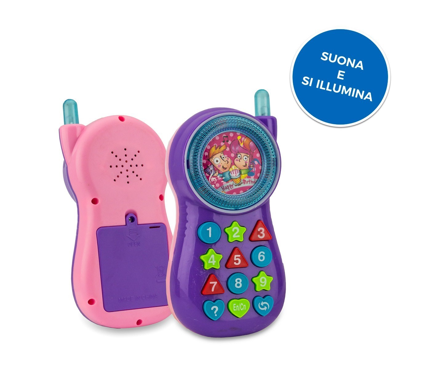 120000 Téléphone interactif multilingue DRIN DRIN BABY pour enfants avec sons