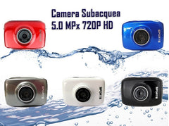 mini caméra imperméable HD 2.0 pouces LCD écran tactile + accessoires de sports