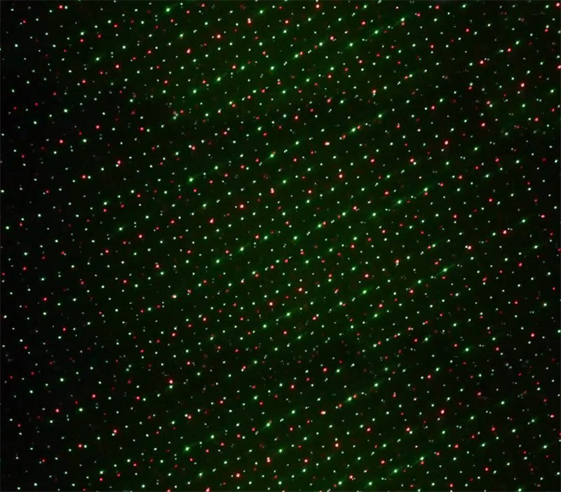 560899 Projecteur laser lumineux 6 effets Noël sur trépied extérieur